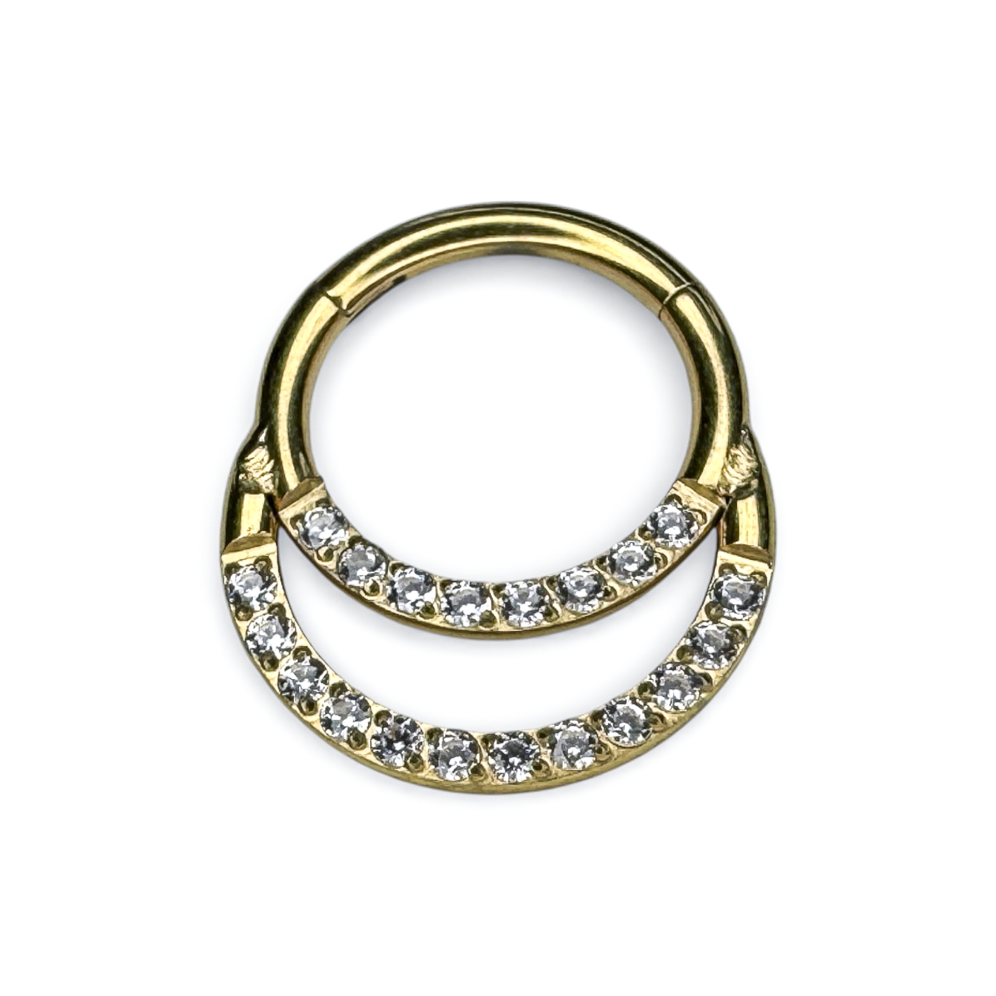 Double Front Segment | Exacte Piercing